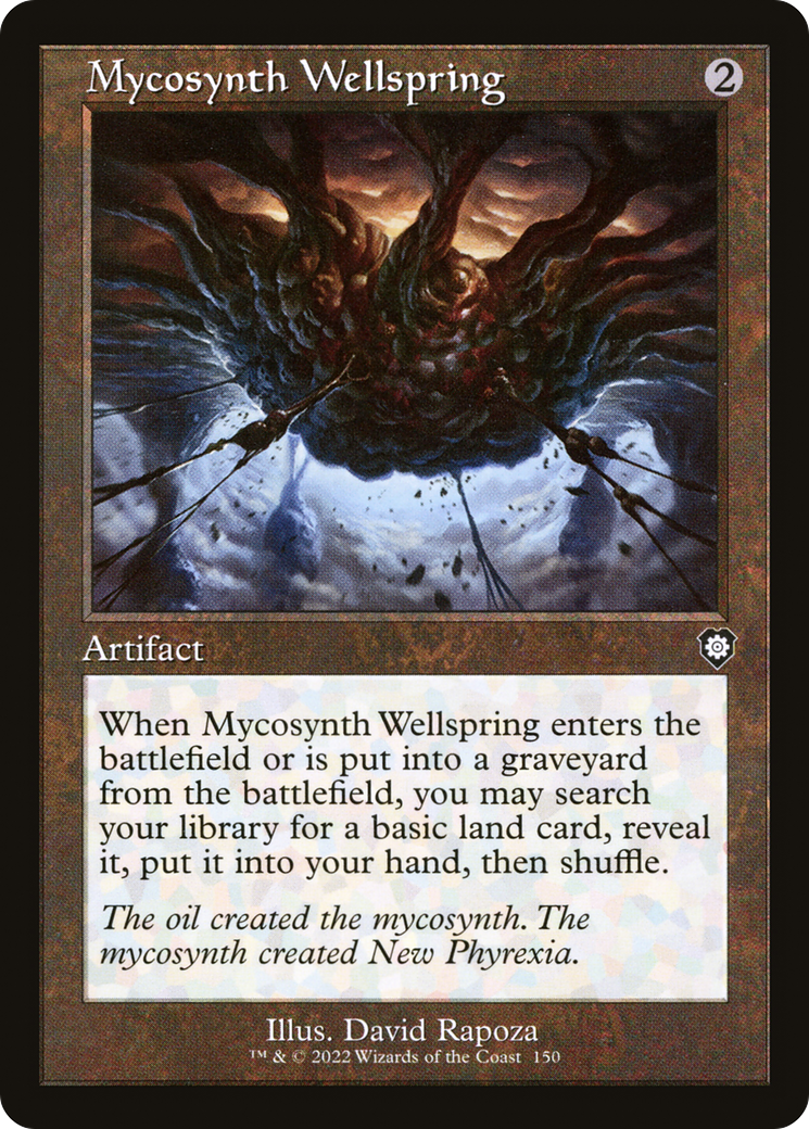 Mycosynth Wellspring (BRC-150) [The Brothers' War Commander] MTG Single Wizards of the Coast