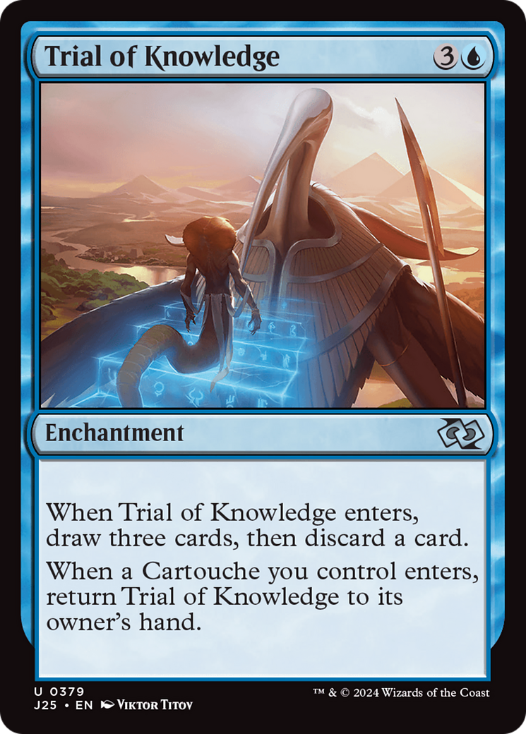 Trial of Knowledge (J25-379) [Foundations Jumpstart] MTG Single Wizards of the Coast