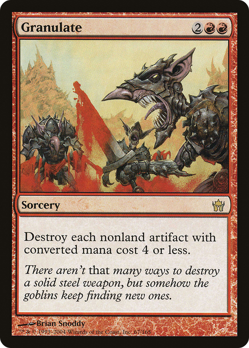 Granulate (5DN-067) [Fifth Dawn] MTG Single Wizards of the Coast