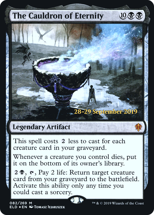 The Cauldron of Eternity (PRE-082) [Throne of Eldraine Promos] Foil MTG Single Wizards of the Coast