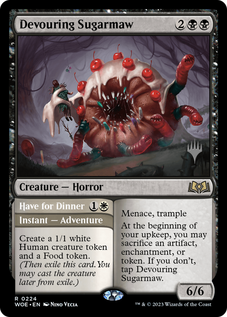 Devouring Sugarmaw (PPWOE-224) [Wilds of Eldraine Promos] Foil MTG Single Wizards of the Coast