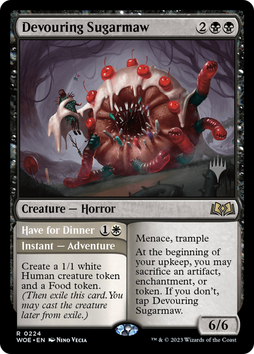 Devouring Sugarmaw (PPWOE-224) [Wilds of Eldraine Promos] Foil MTG Single Wizards of the Coast