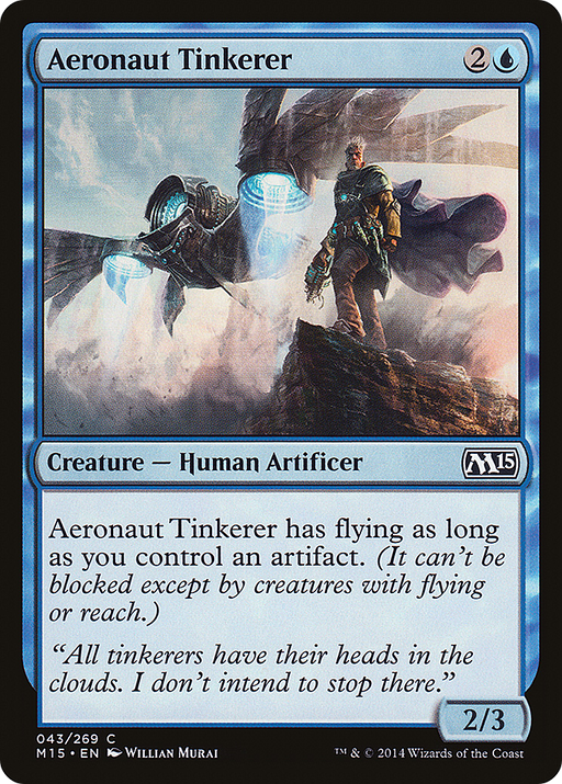 Aeronaut Tinkerer (M15-043) [Magic 2015] Foil MTG Single Wizards of the Coast