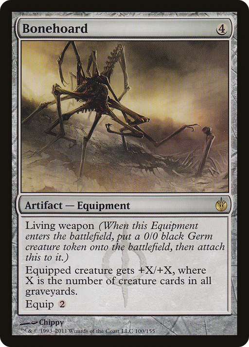 Bonehoard (MBS-100) [Mirrodin Besieged] Foil MTG Single Wizards of the Coast