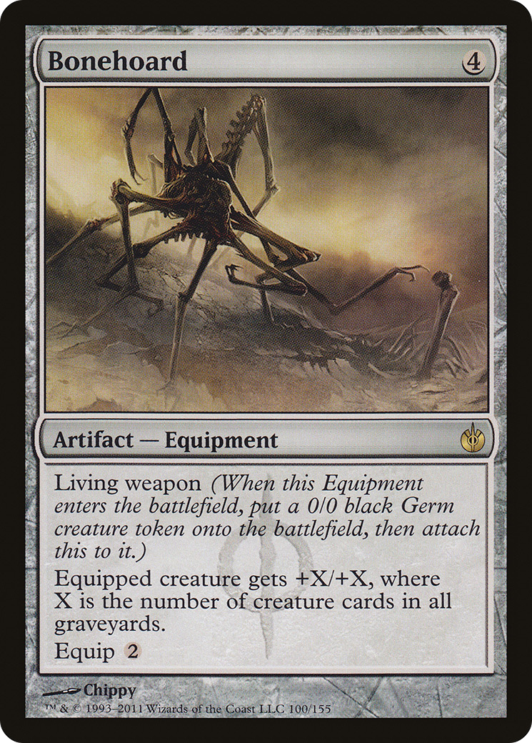 Bonehoard (MBS-100) [Mirrodin Besieged] MTG Single Wizards of the Coast