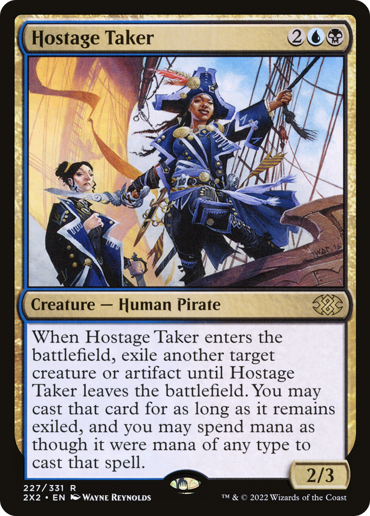 Hostage Taker (2X2-227) [Double Masters 2022] Foil MTG Single Wizards of the Coast