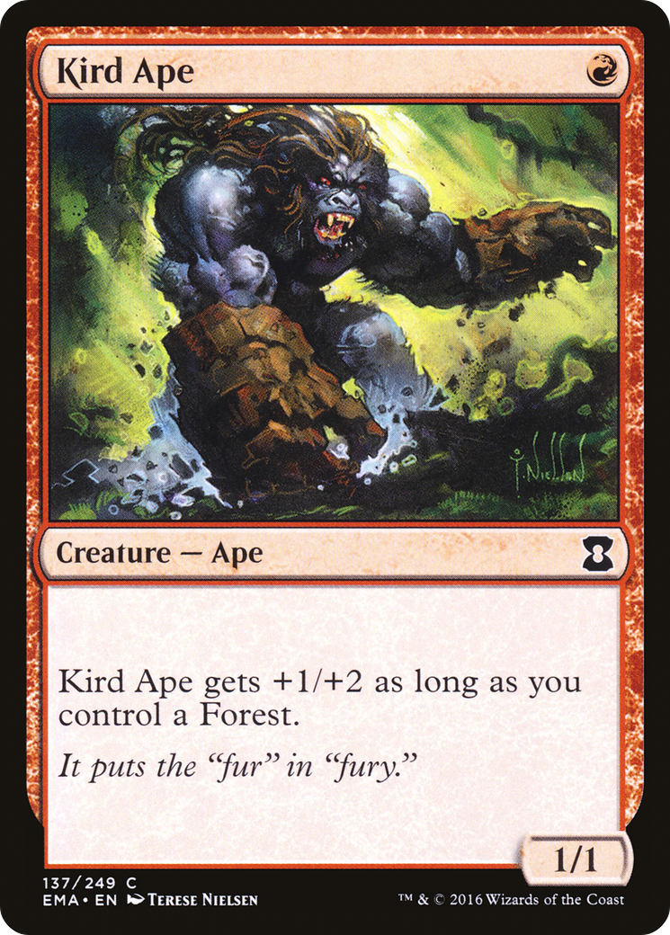 Kird Ape (EMA-137) [Eternal Masters] MTG Single Wizards of the Coast