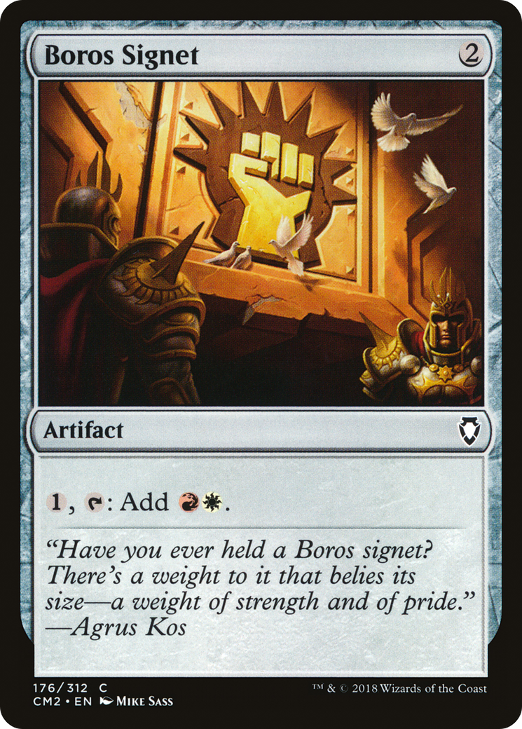 Boros Signet (CM2-176) [Commander Anthology Volume II] MTG Single Wizards of the Coast