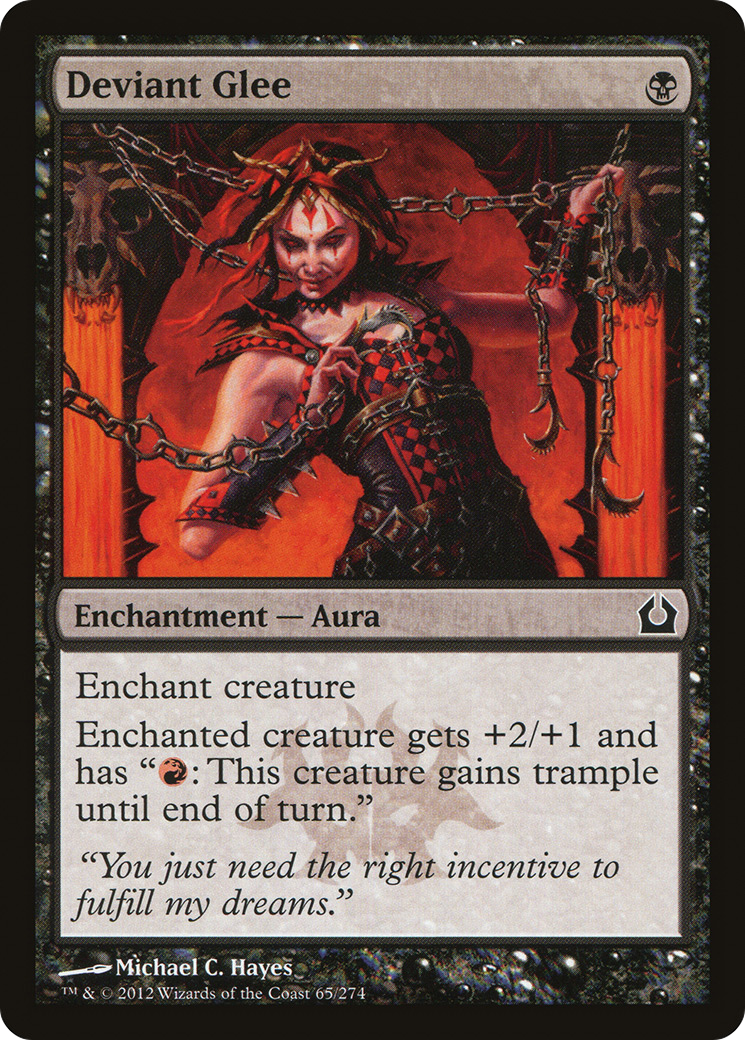 Deviant Glee (RTR-065) [Return to Ravnica] MTG Single Wizards of the Coast