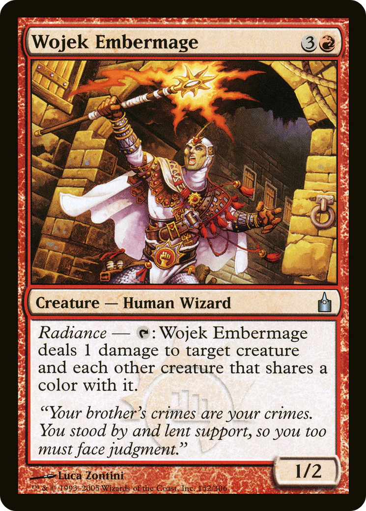 Wojek Embermage (RAV-152) [Ravnica: City of Guilds] Foil MTG Single Wizards of the Coast