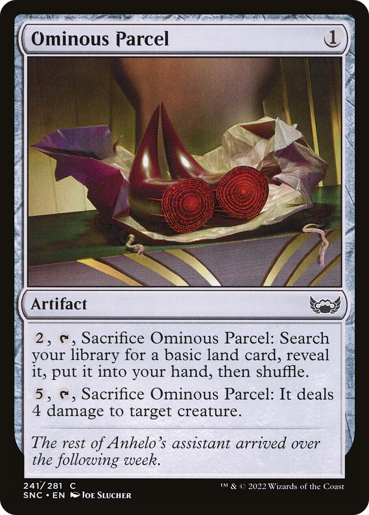 Ominous Parcel (SNC-241) [Streets of New Capenna] MTG Single Wizards of the Coast