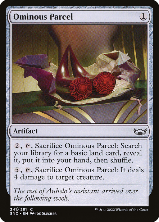 Ominous Parcel (SNC-241) [Streets of New Capenna] MTG Single Wizards of the Coast