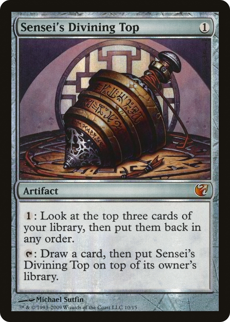 Sensei's Divining Top (V09-) [Misc] From the Vault: Exiled Foil MTG Single Wizards of the Coast