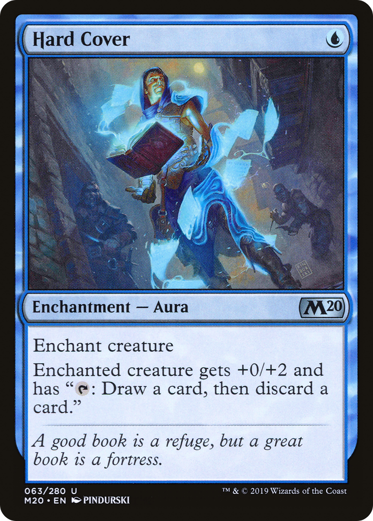 Hard Cover (M20-063) [Core Set 2020] Foil MTG Single Wizards of the Coast