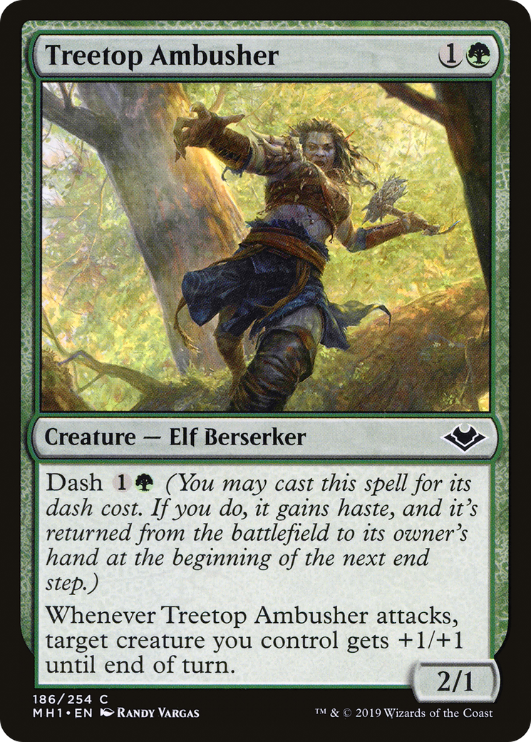 Treetop Ambusher (MH1-186) [Modern Horizons] MTG Single Wizards of the Coast