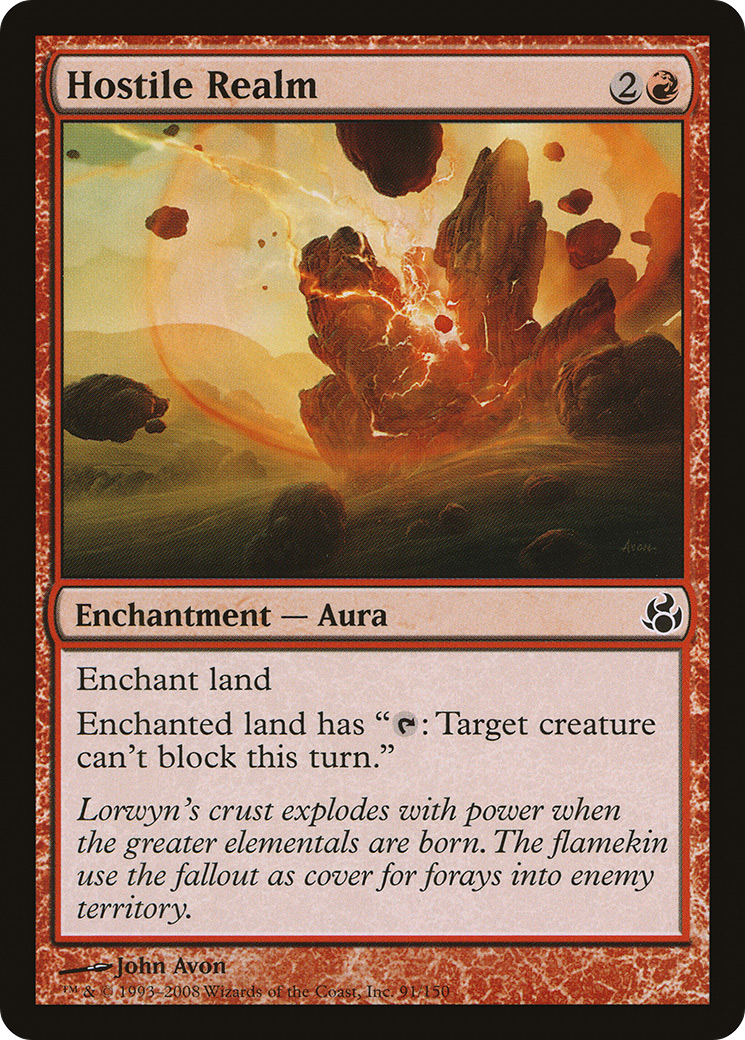 Hostile Realm (MOR-091) [Morningtide] MTG Single Wizards of the Coast