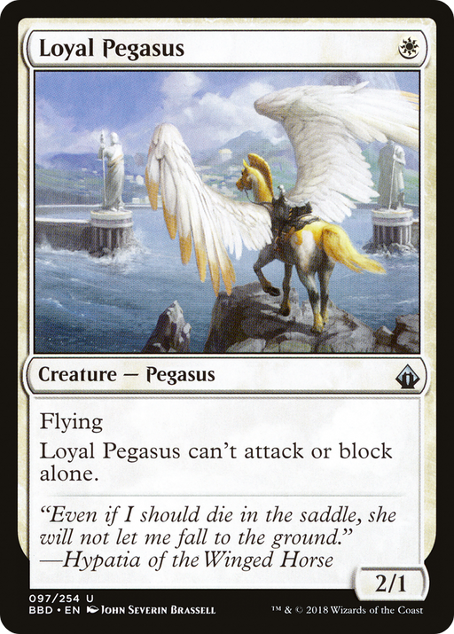 Loyal Pegasus (BBD-097) [Battlebond] MTG Single Wizards of the Coast