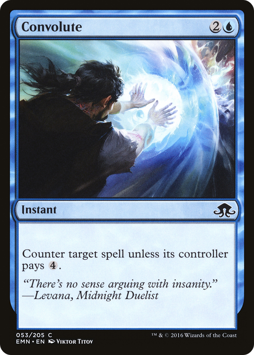 Convolute (EMN-053) [Eldritch Moon] MTG Single Wizards of the Coast