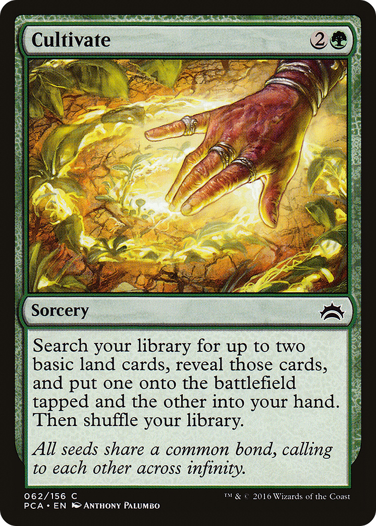 Cultivate (PCA-062) [Misc] Planechase Anthology MTG Single Wizards of the Coast