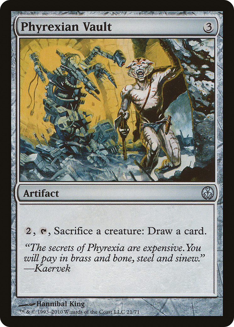 Phyrexian Vault (DDE-021) [Misc] Duel Decks: Phyrexia vs. the Coalition MTG Single Wizards of the Coast