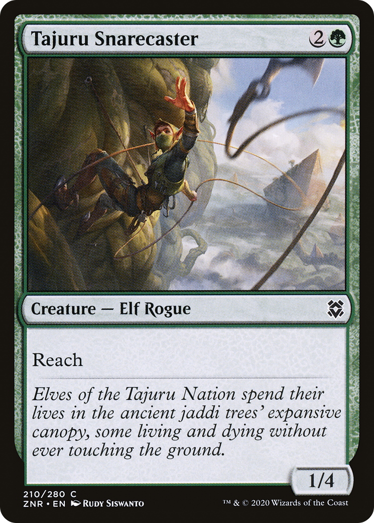 Tajuru Snarecaster (ZNR-210) [Zendikar Rising] Foil MTG Single Wizards of the Coast