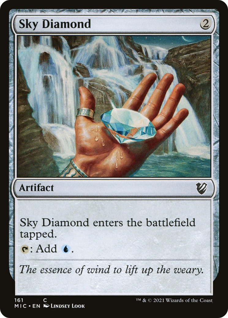 Sky Diamond (MIC-161) [Midnight Hunt Commander] MTG Single Wizards of the Coast