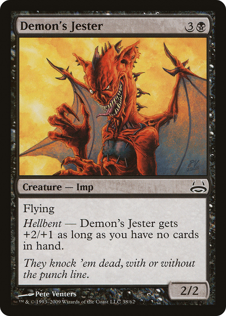 Demon's Jester (DDC-038) [Misc] Duel Decks: Divine vs. Demonic MTG Single Wizards of the Coast