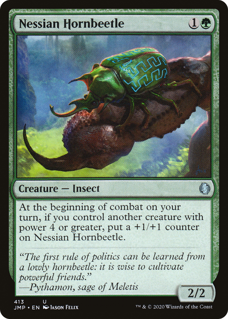 Nessian Hornbeetle (JMP-413) [Jumpstart] MTG Single Wizards of the Coast