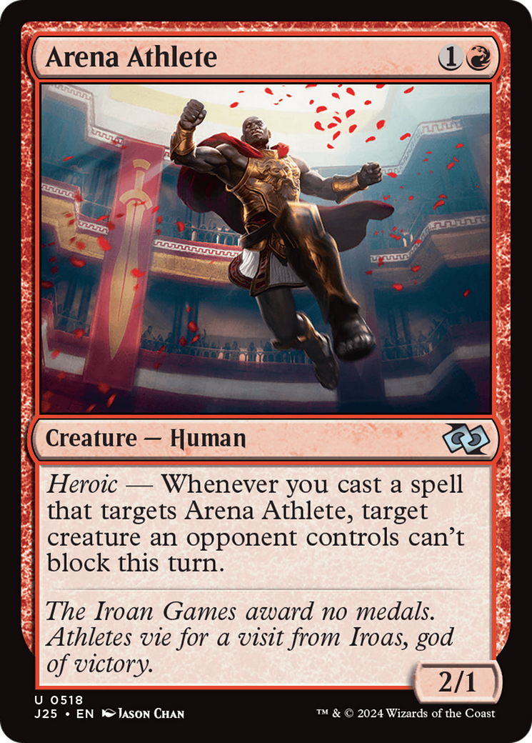 Arena Athlete (J25-518) [Foundations Jumpstart] MTG Single Wizards of the Coast