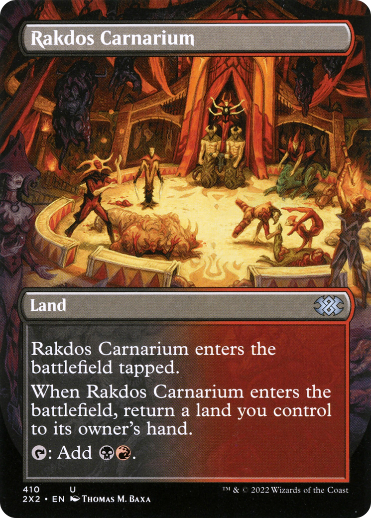 Rakdos Carnarium (2X2-410) [Double Masters 2022] (Borderless) MTG Single Wizards of the Coast