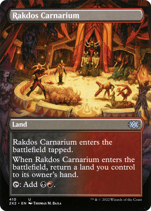 Rakdos Carnarium (2X2-410) [Double Masters 2022] (Borderless) MTG Single Wizards of the Coast