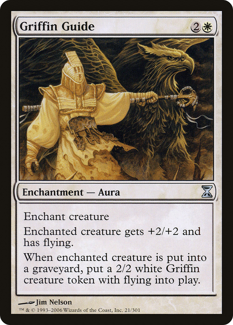 Griffin Guide (TSP-021) [Time Spiral] Foil MTG Single Wizards of the Coast