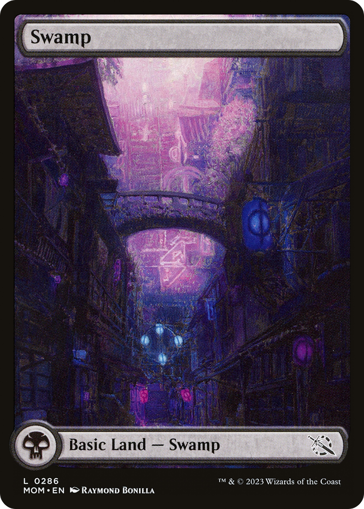 Swamp (MOM-286) [March of the Machine] MTG Single Wizards of the Coast