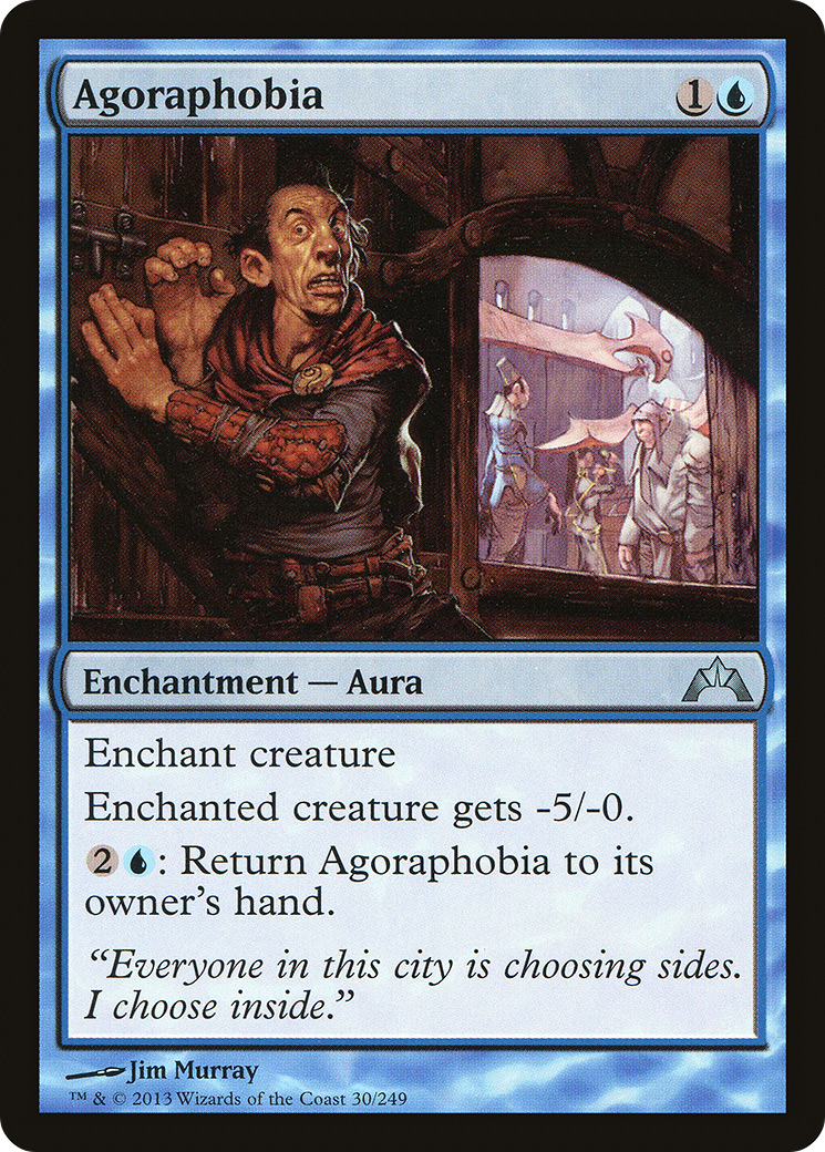 Agoraphobia (GTC-030) [Gatecrash] Foil MTG Single Wizards of the Coast