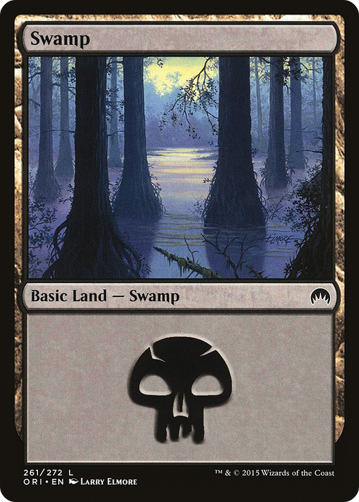 Swamp (ORI-261) [Magic Origins] MTG Single Wizards of the Coast