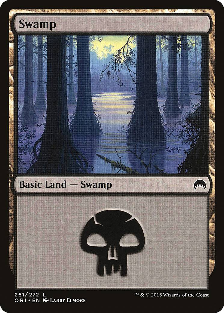 Swamp (ORI-261) [Magic Origins] Foil MTG Single Wizards of the Coast