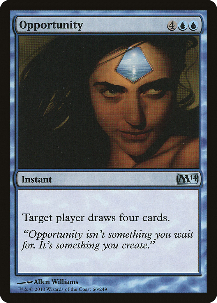 Opportunity (M14-066) [Magic 2014] MTG Single Wizards of the Coast