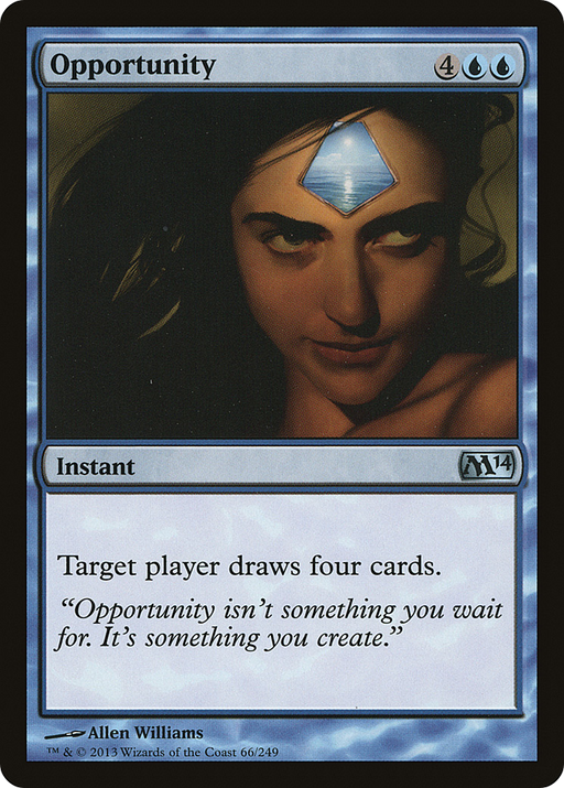 Opportunity (M14-066) [Magic 2014] MTG Single Wizards of the Coast
