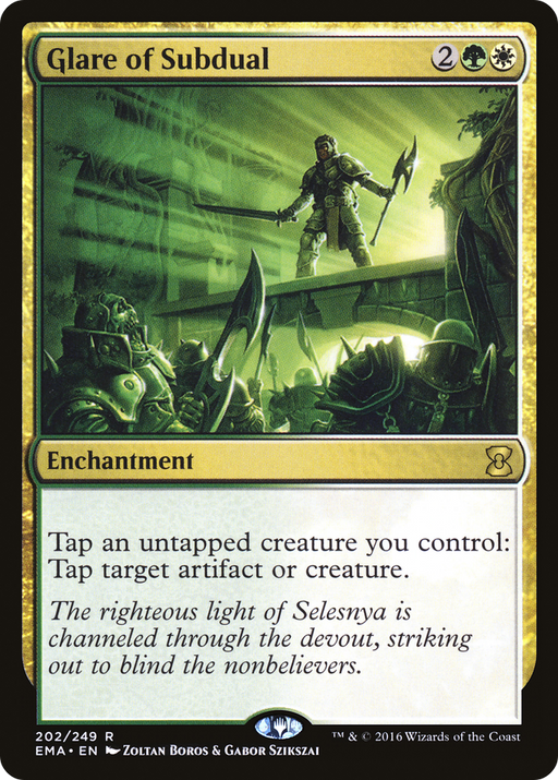 Glare of Subdual (EMA-202) [Eternal Masters] MTG Single Wizards of the Coast