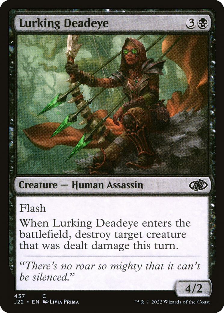 Lurking Deadeye (J22-437) [Jumpstart 2022] MTG Single Wizards of the Coast