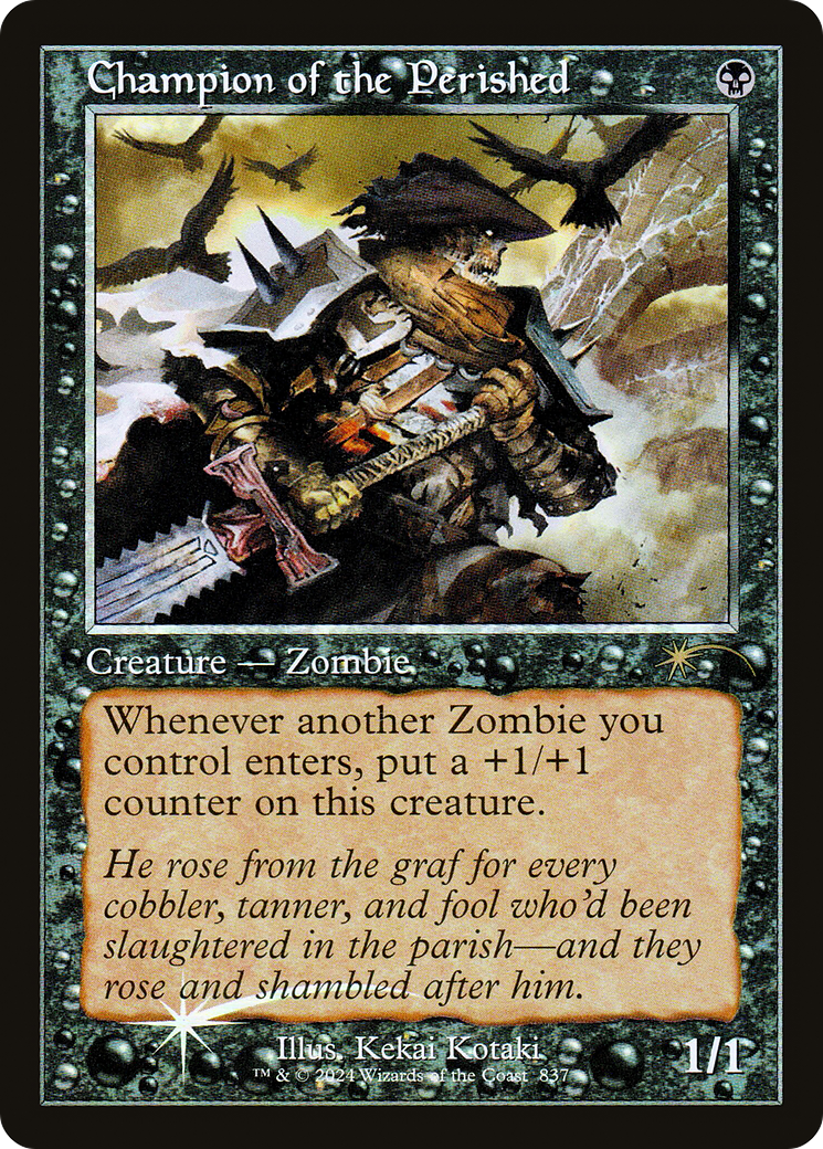 Champion of the Perished (SLD-837) [Secret Lair] Drop Foil MTG Single Wizards of the Coast