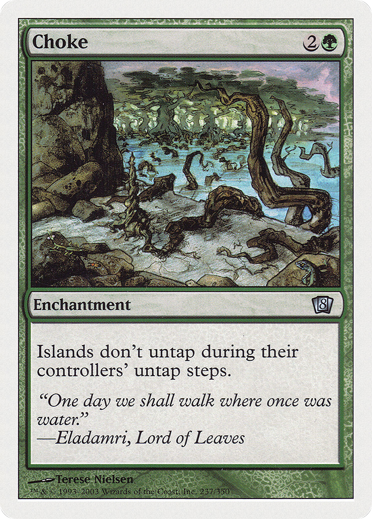 Choke (8ED-237) [8th Edition] Foil MTG Single Wizards of the Coast