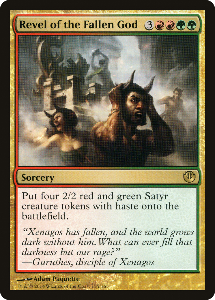 Revel of the Fallen God (JOU-155) [Journey into Nyx] MTG Single Wizards of the Coast