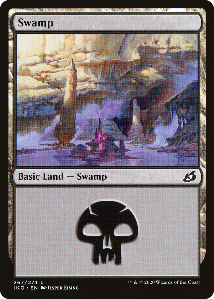 Swamp (IKO-267) [Ikoria: Lair of Behemoths] MTG Single Wizards of the Coast