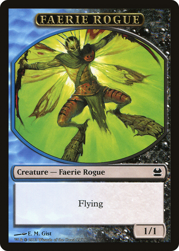 Faerie Rogue Token (MMA-014) [Tokens] Modern Masters Tokens MTG Single Wizards of the Coast