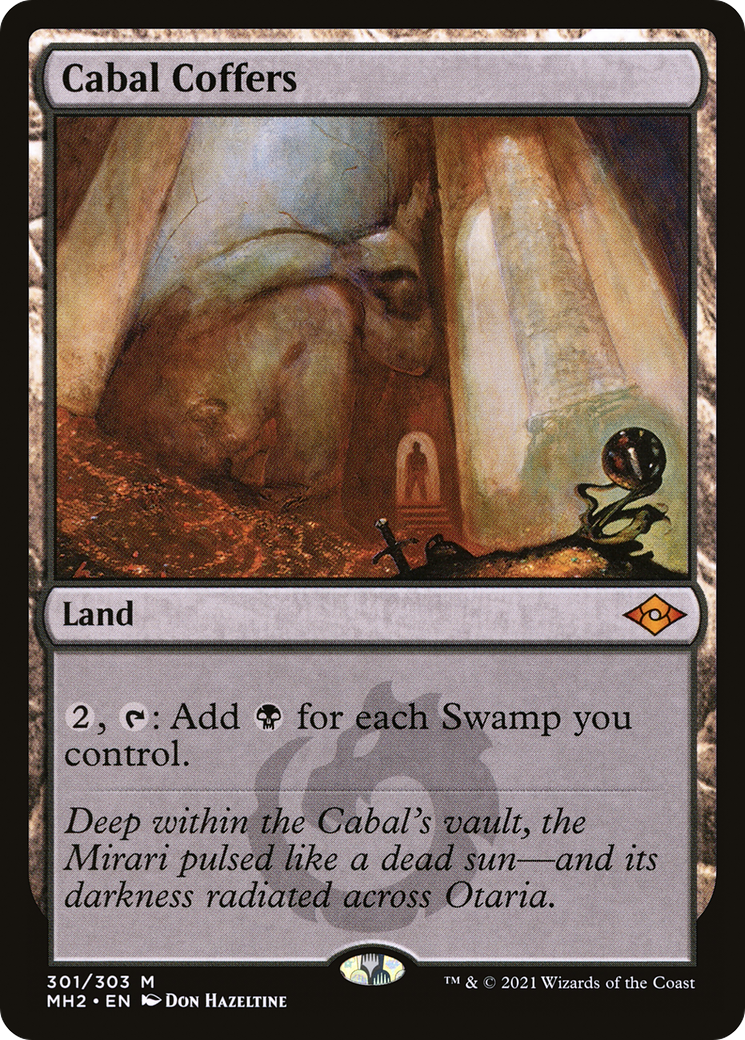 Cabal Coffers (MH2-301) [Modern Horizons 2] MTG Single Wizards of the Coast