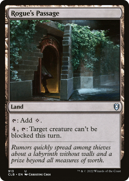 Rogue's Passage (CLB-913) [Commander Legends: Battle for Baldur's Gate] MTG Single Wizards of the Coast