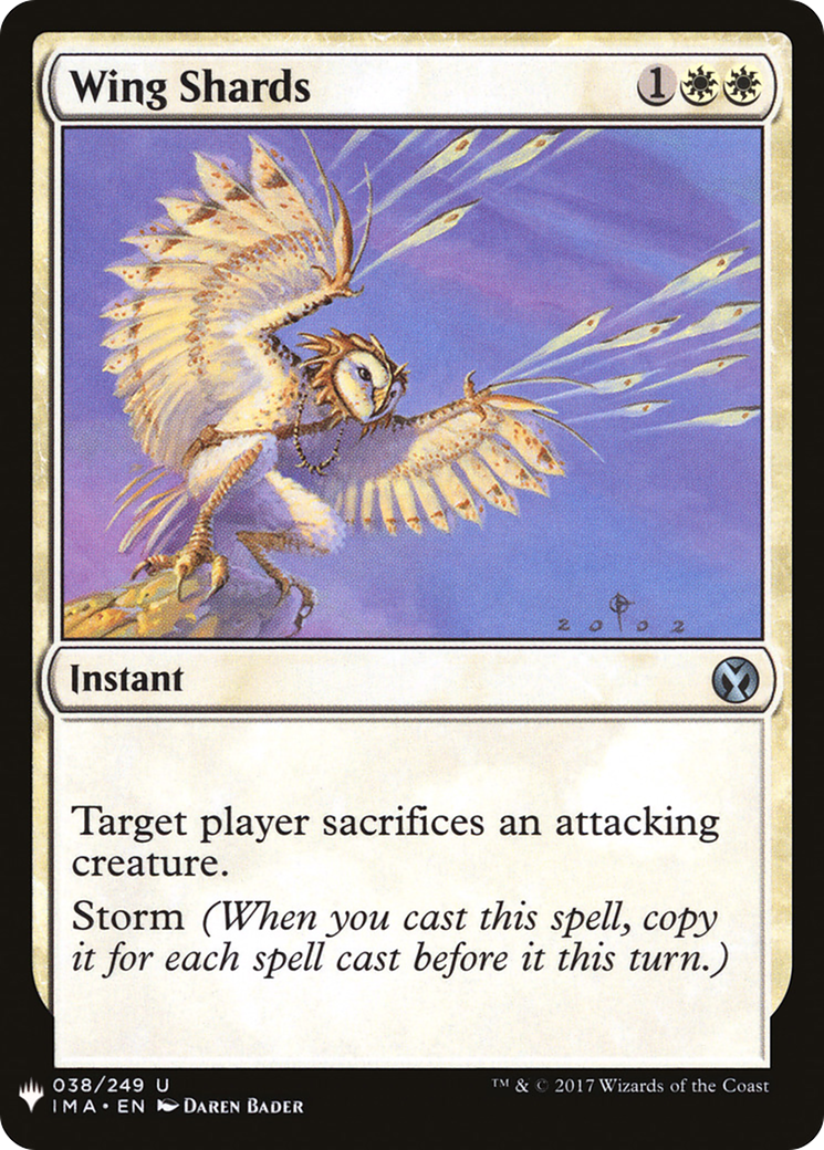 Wing Shards (LIST-IMA-38) [Mystery Booster] The List MTG Single Wizards of the Coast