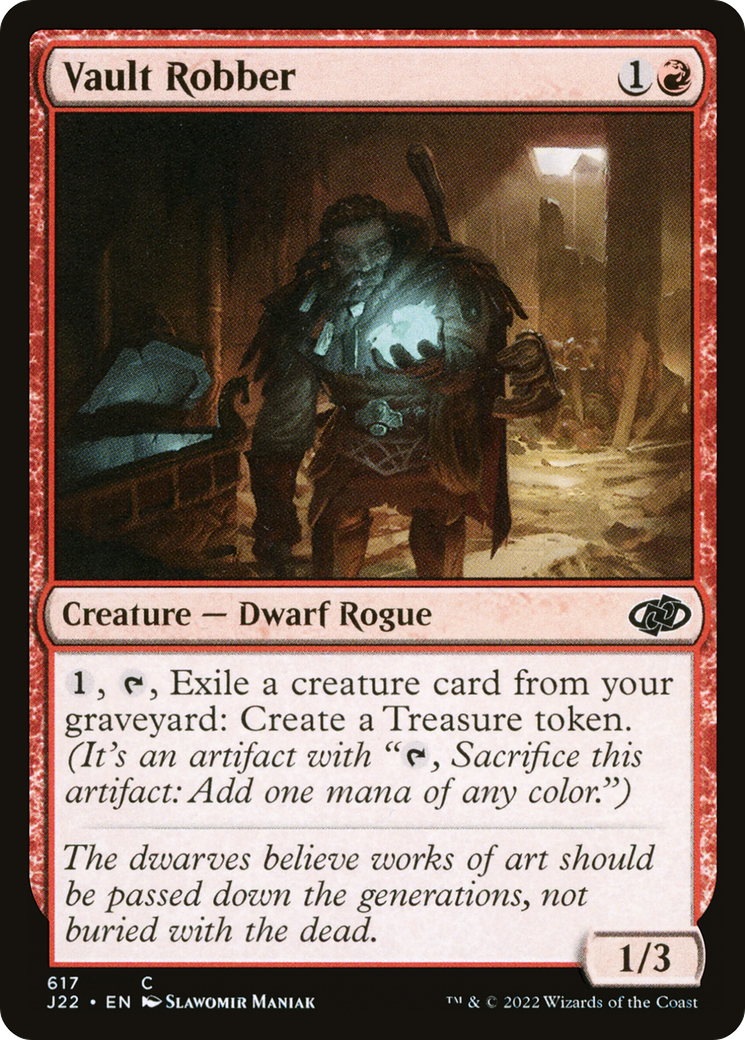 Vault Robber (J22-617) [Jumpstart 2022] MTG Single Wizards of the Coast