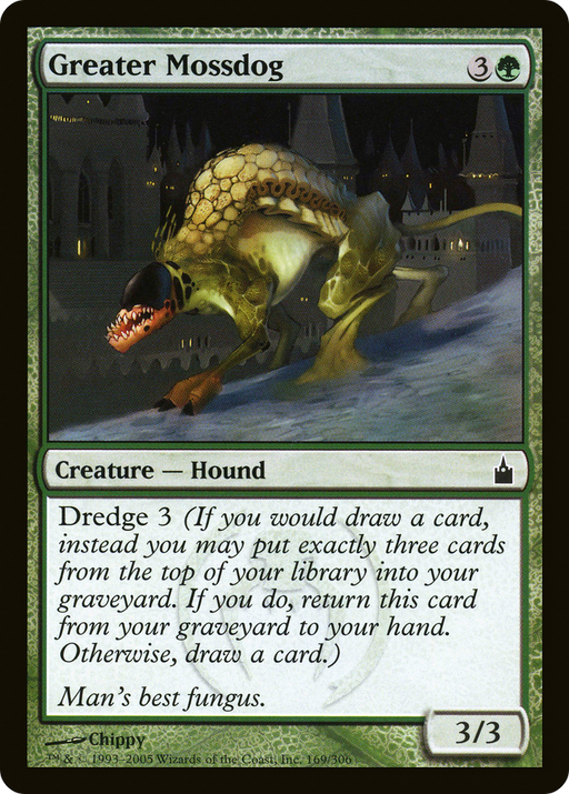 Greater Mossdog (RAV-169) [Ravnica: City of Guilds] MTG Single Wizards of the Coast